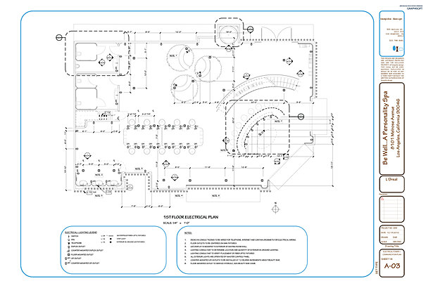 A-03 Electrical Power + Communication Plan