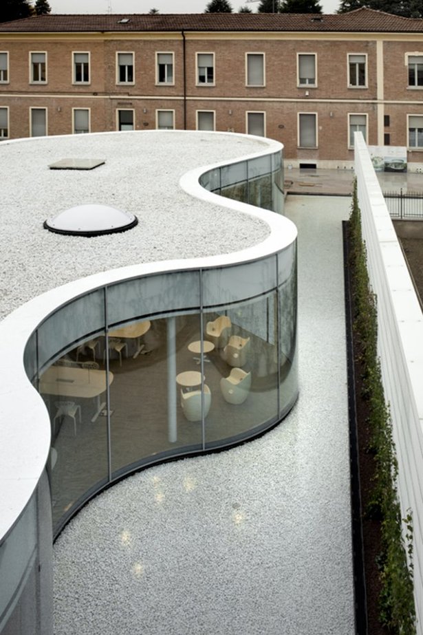  New Town Library in Maranello, Italy