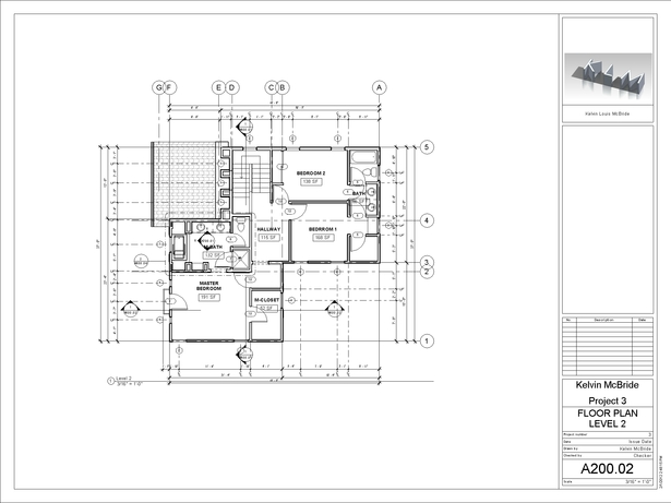 A200-02 - Floor Plan Level 2