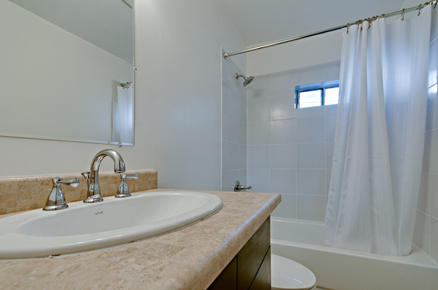 finished bathroom (photography by Liam Frederick)