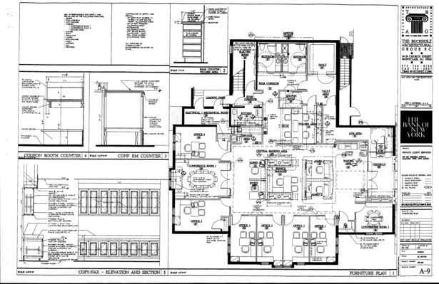 Furniture plan.