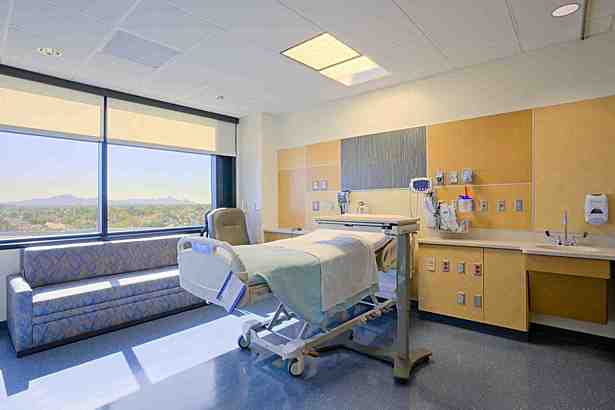 Typical patient room