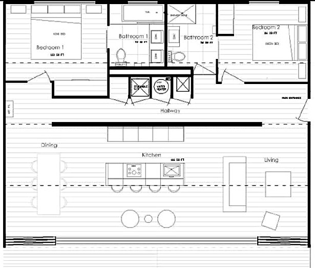 IQ haus Floor Plan