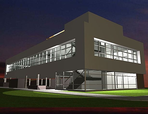 night rendering