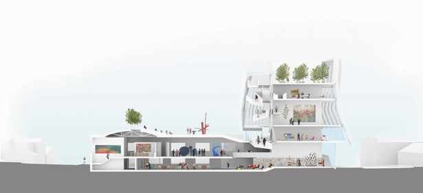 Long section rendering