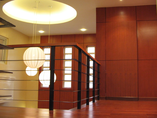 Balcony with concealed door to bedroom
