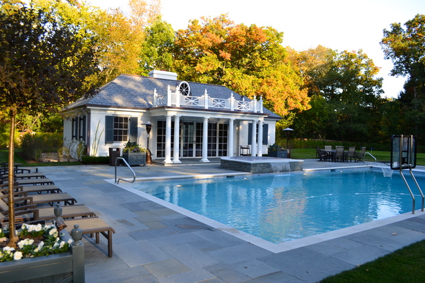 Pool House Facade