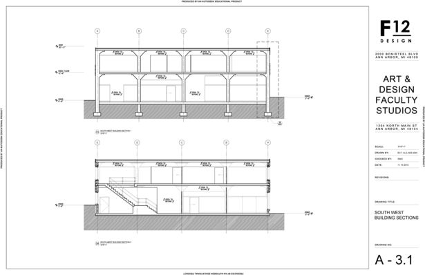 Southwest Building Sections