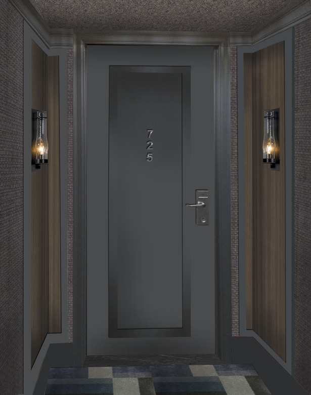 Model Corridor Rendering