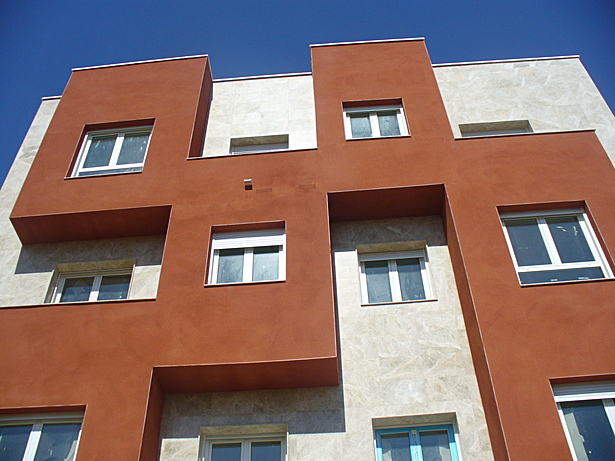 20 apartments building