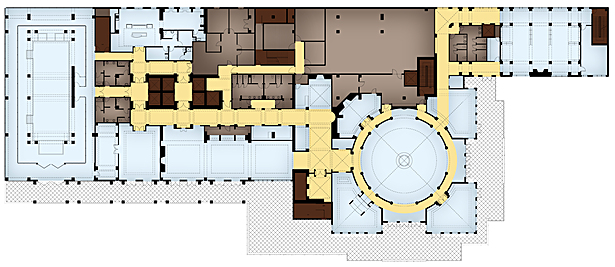 Amenties Floor plan