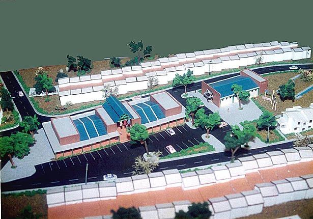Site plan model