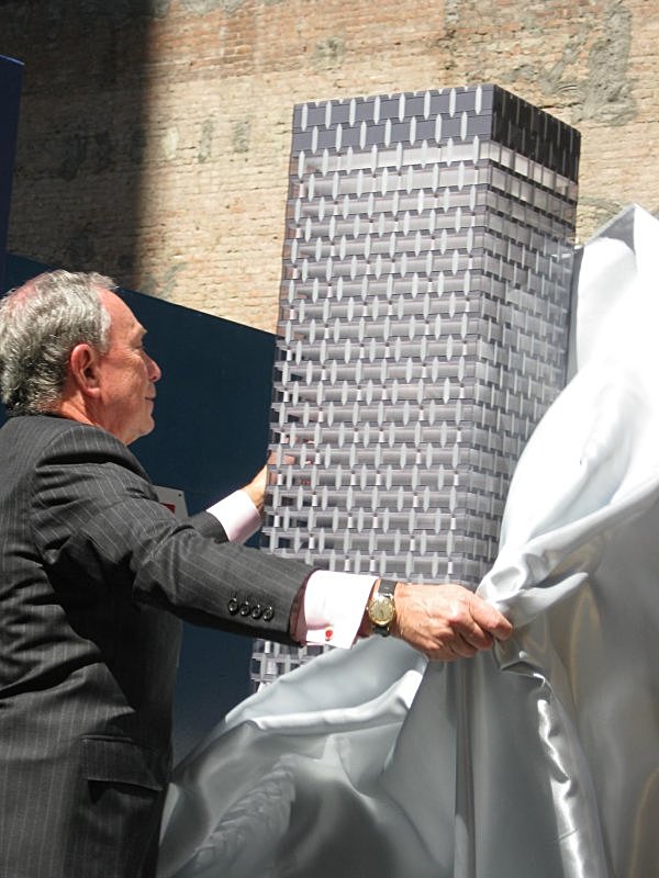 mr. mayor with model
