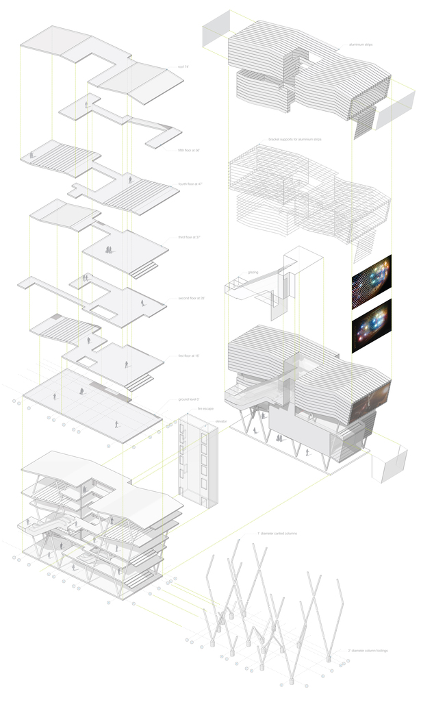 Exploded Axonometric