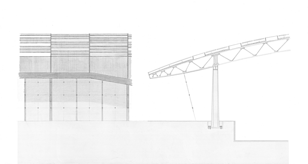 Elevation and Wall Section