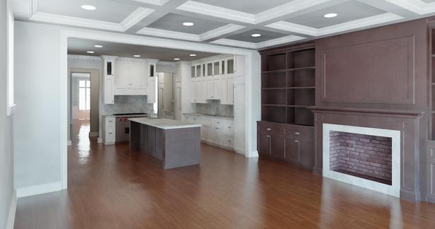 family room / kitchen