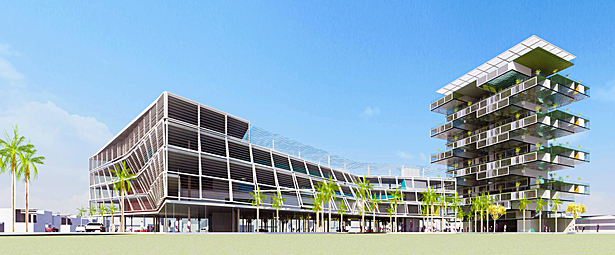 Cultural Center From Harbor View