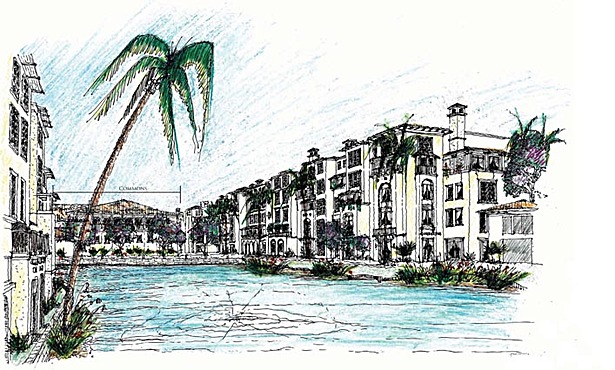 Perspective sketch