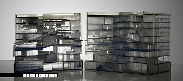 My final model in two sections.