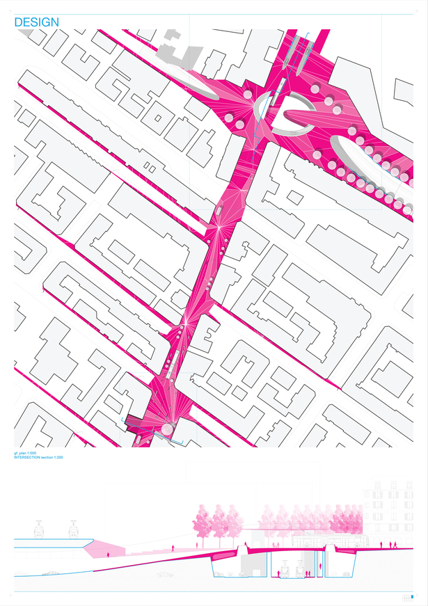 Design - contextual plan & section