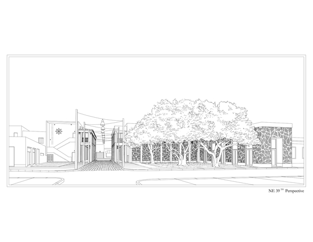 Oak Plaza Perspective