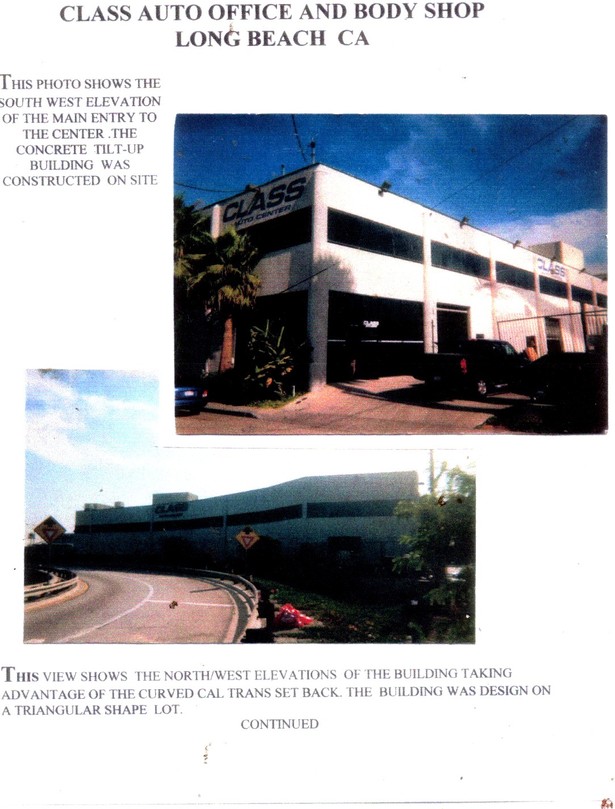 Front Elevation and Cal tran right of way 