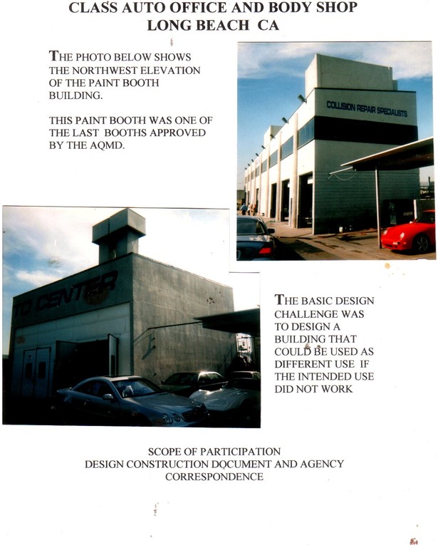 Automotive Stall and Paint Booth Building