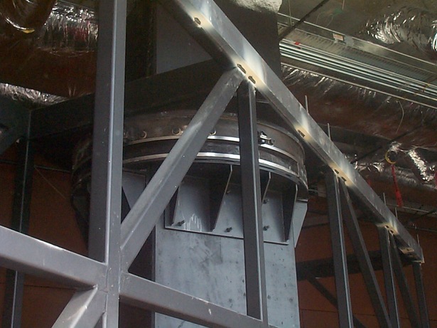 detail of rotating collar assembly