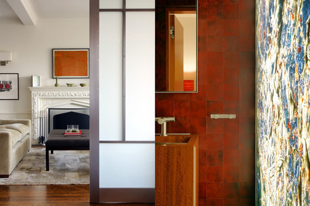 Central Park Mix Living Room/Bath. Photos: T. G. Olcott; Michael Grand; Antoine Bootz; Andrew French