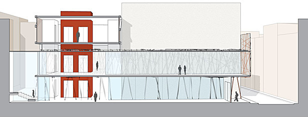Longitudinal Perspective Section