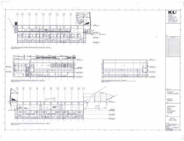 Building Sections and Interior Elevations