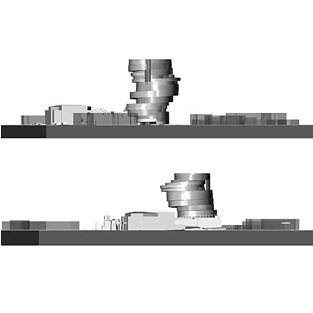 East and West Elevations
