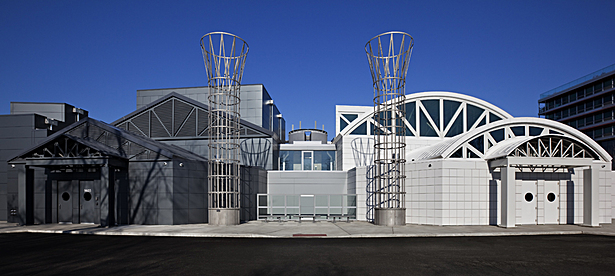 East facade. Main entrance.