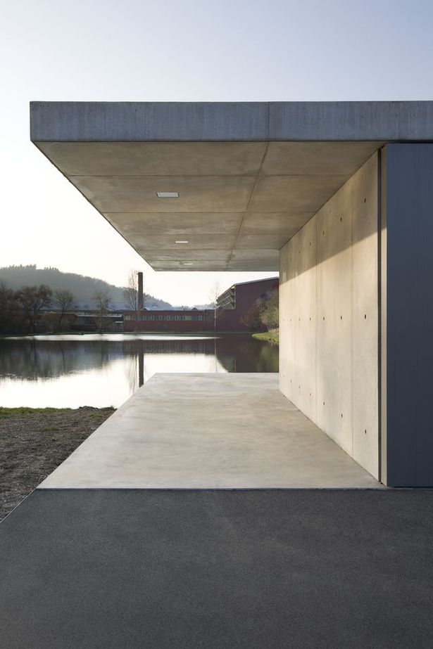 A subtle compression of space, framing views of the lake and the local topography image © felix krumbholz