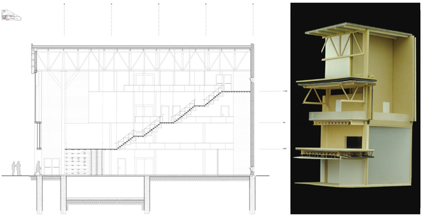 Detail Section and 1:20 model
