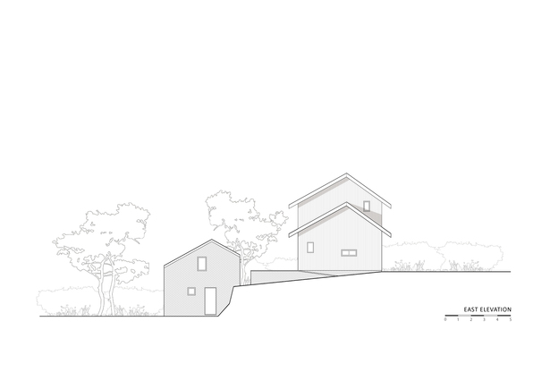 elevation - east