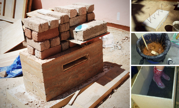 We built a full scale mock-up of the design to test strength.