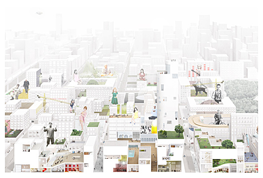 The neighborhood as a varried mix of similarities
