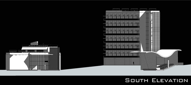 Housing and Community Outreach South Elevation