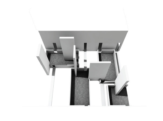 tower housing entrance balcony-yard