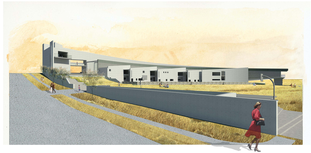 Kindergarten in Alexandria,perspective