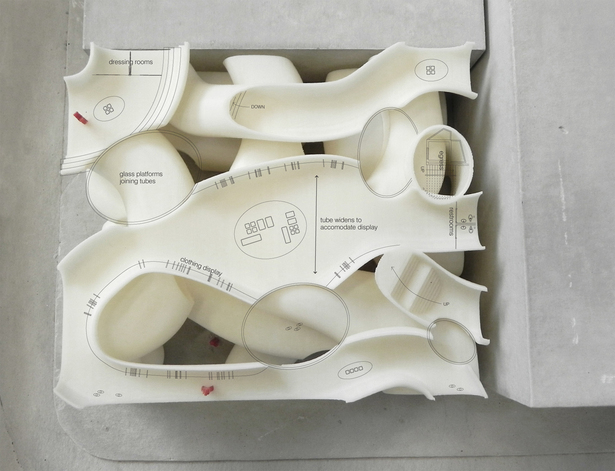 3d-printed model Floor Plan
