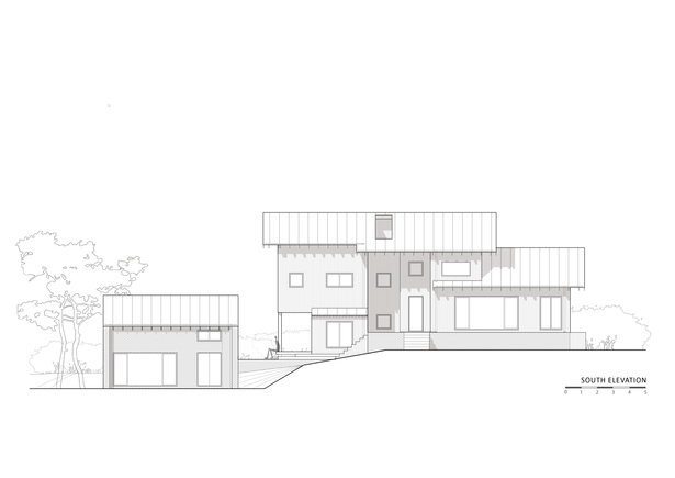 elevation - south