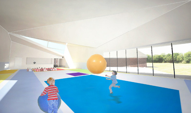 Rendering of interior view
