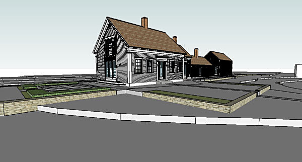 Exterior corner (SketchUp)