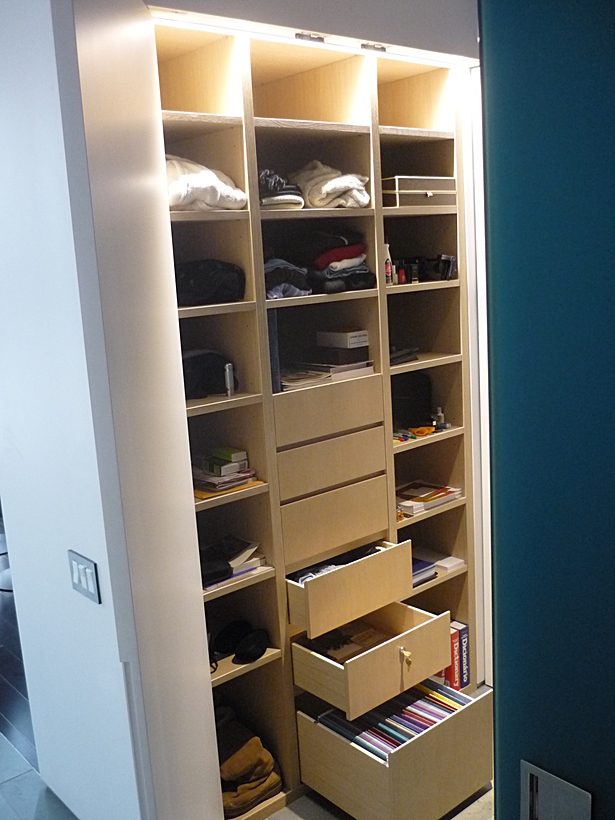 Hallway closet