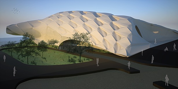 East Exterior Render