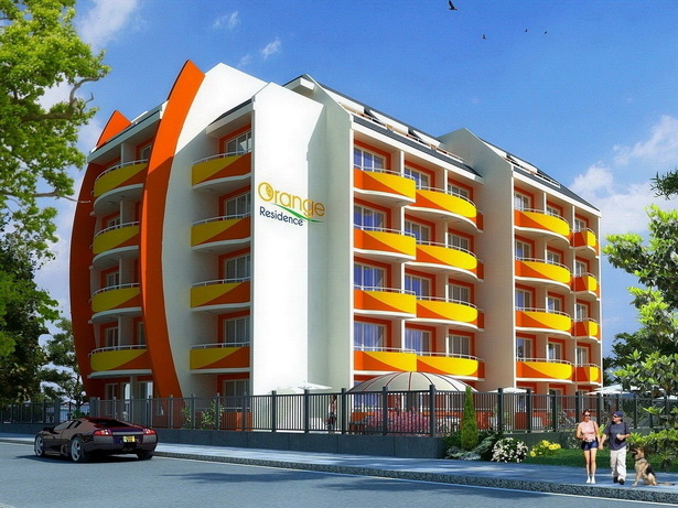 Complex Of Holiday Apartments „ORANGE Residence” - visualization