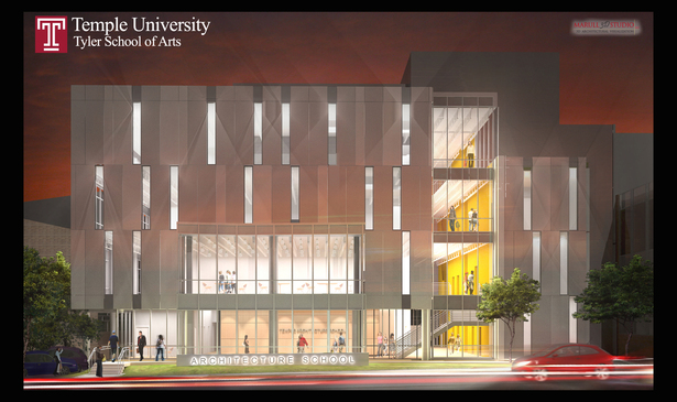 Temple University, Tyler Architecture Building-Designed by H2L2 Architects/Planners LLC