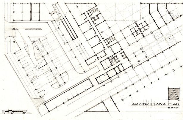 Hand constructed drawing